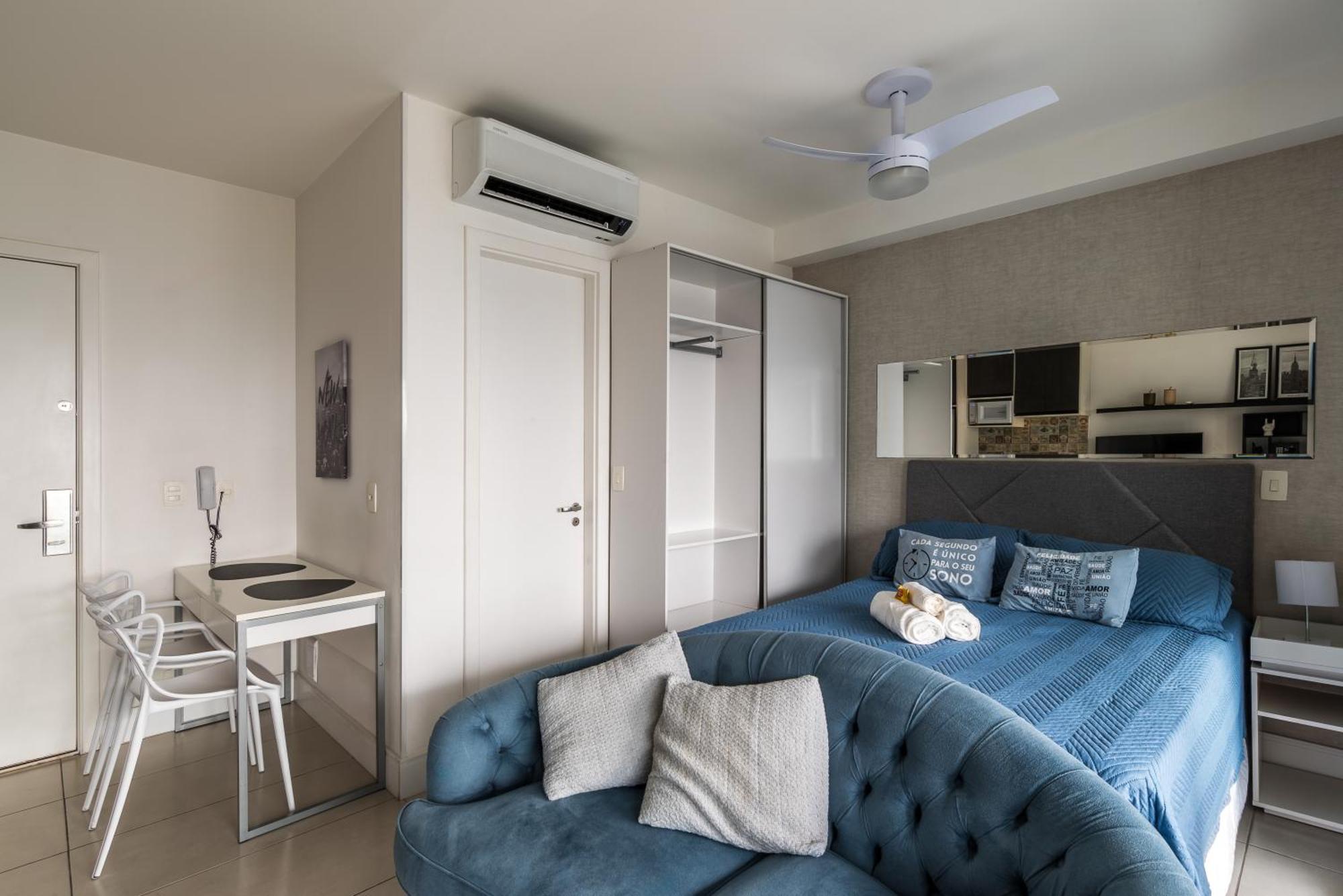 Estilo, Conforto E Vista Panoramica Ideal Para Trabalho Ou Lazer Sao Paulo Bagian luar foto