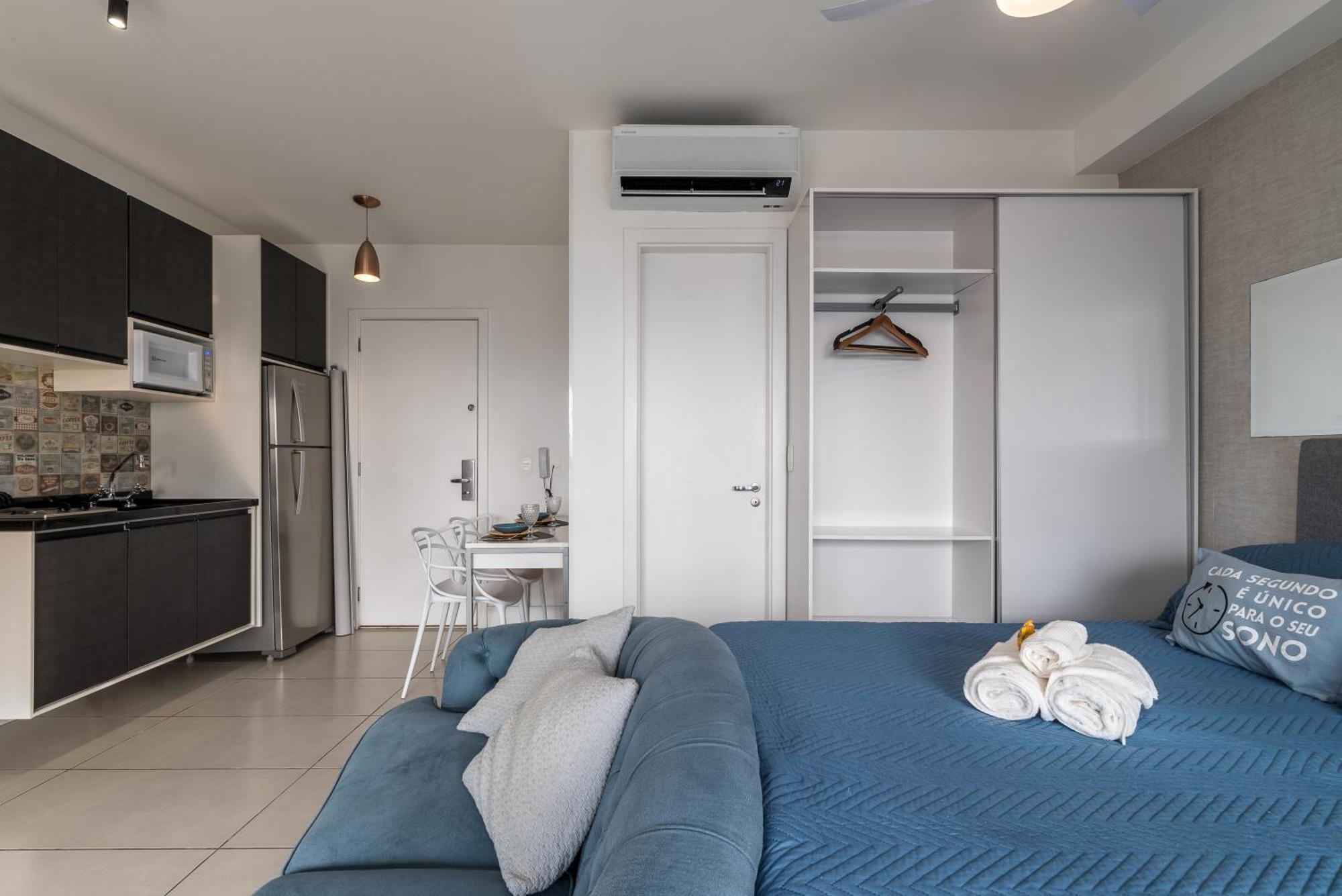 Estilo, Conforto E Vista Panoramica Ideal Para Trabalho Ou Lazer Sao Paulo Bagian luar foto